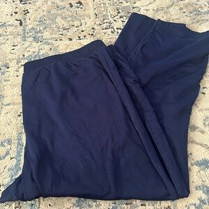 Women’s Roamans Navy wide leg joggers 3x